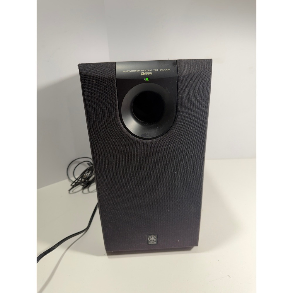 Yamaha YST-SW005 Advanced YST Active Powered Subwoofer Black 60W System